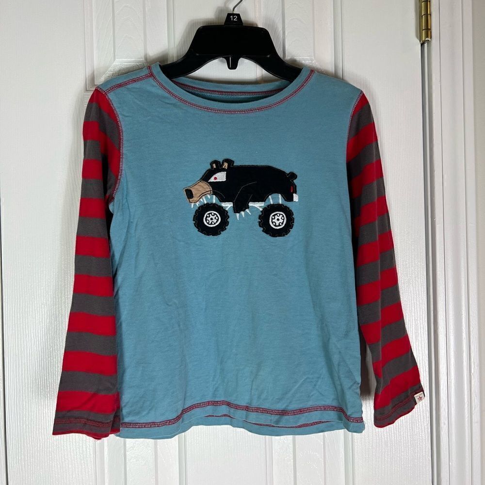 Hatley Truckin Boys Shirt Size 6